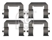 Fastening elements for front brake pads 181516