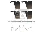 Fastening elements for front brake pads 181981