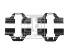 Fastening elements for rear brake pads 182717