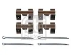 Fastening elements for front brake pads 181474