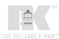Brake pads set for rear wheels 221904