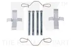 Fastening elements for front brake pads 7947982