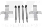 Fastening elements for front brake pads 7999903