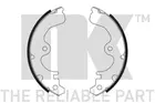 Brake pads set for rear wheels 2745399