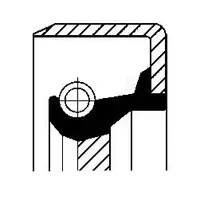 Alkūninio veleno priekinis riebokšlis 12011455B