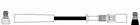 Ignition cable 44011