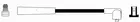 Ignition cable 38852