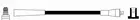 Ignition cable 44020