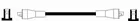 Ignition cable 44046