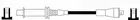 Ignition cable 44014