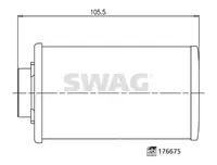 Filtras automatinės greičių dėžės  33 10 3673