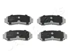Brake pads set for rear wheels PP-501AF