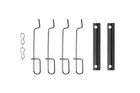 Fastening elements for front brake pads PFK75