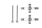 Fastening elements for front brake pads PFK193