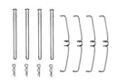 Fastening elements for front brake pads PFK141
