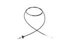 Hood cable 1251047