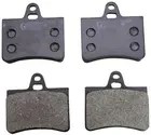 Brake pads set for rear wheels B110104