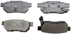 Brake pads set for rear wheels B110662