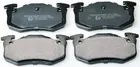 Brake pads set for rear wheels B111266