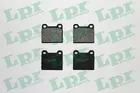 Brake pads set for rear wheels 05P109