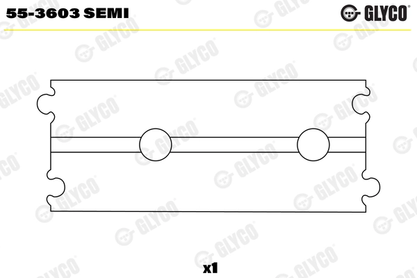             Indėklas velenėlio 55-3603 SEMI gera kaina internetu
        