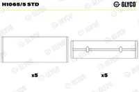 Indėklai pagrindiniai H1065/5 STD