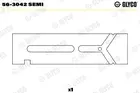 Engine gasket set 56-3042 SEMI