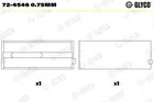 Main Bearings 72-4546 0.75mm
