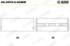 Main Bearings 02-4576 0.50mm