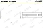 Main Bearings 02-4549 0.25mm