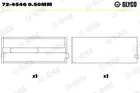 Main Bearings 72-4546 0.50mm
