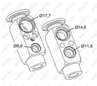 Conditioning system valve 38479