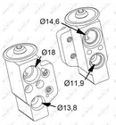 Conditioning system valve 38417