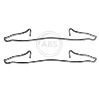 Fastening elements for front brake pads 1057Q