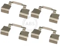 Fastening elements for front brake pads 1609Q