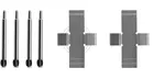 Fastening elements for front brake pads 0913Q