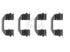 Fastening elements for front brake pads 1258Q
