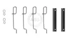 Fastening elements for front brake pads 0992Q