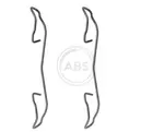 Fastening elements for front brake pads 1187Q