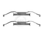 Fastening elements for front brake pads 1148Q