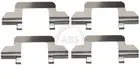 Fastening elements for front brake pads 1243Q