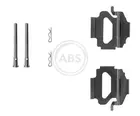 Fastening elements for front brake pads 1140Q