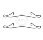 Fastening elements for front brake pads 1121Q