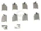 Fastening elements for front brake pads 1246Q