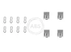 Fastening elements for front brake pads 1055Q