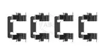Fastening elements for front brake pads 1278Q