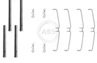 Fastening elements for front brake pads 0907Q