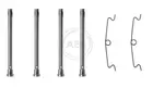 Fastening elements for front brake pads 1113Q