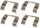 Fastening elements for front brake pads 1744Q