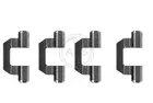 Fastening elements for front brake pads 1077Q